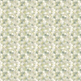 OHPOPSI Laid Bare Wallpaper Orb Colourway Thyme Full Wall Image