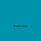 Queen's Fisher teal blue eco paint colour tile