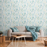 OHPOPSI Laid Bare Wallpaper Blossom Colourway Seascape Lifestyle Image