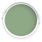 Tin of Rock Samphire heritage green eco paint