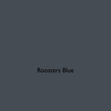 Roosters Blue dark blue grey eco paint colour tile