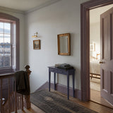 Hallway painted in Shark Fin pale grey eco paint