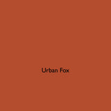 Urban Fox ochre red eco paint colour tile