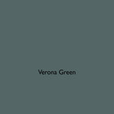 Verona Green deep green eco paint colour tile
