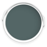 Tin of Verona Green deep green eco paint