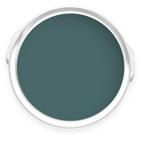 Tin of Wine Bottle Green dark green eco paint