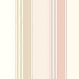 OHPOPSI Laid Bare Wallpaper Multi Stripe Colourway Putty Mix Tile Image