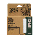Two Fussy Blokes | Mini Roller Sleeves | Semi Smooth 10mm | 10 Pack
