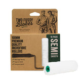 Two Fussy Blokes | Mini Roller Sleeves | Semi Smooth 10mm | 10 Pack