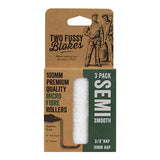 Two Fussy Blokes |  Mini Roller Sleeves | Semi Smooth 10mm | 3 Pack