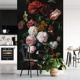 Kitchen Image Vase of Flowers Mural De Heem Wall Art