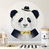 Wall Mural | Cuddly Panda 5529 Round