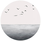 Wall Mural | Open Seascape (round)