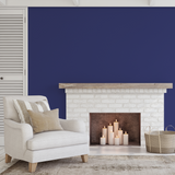 Blueberry Tart dark blue eco paint living room image