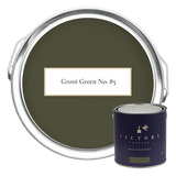 Groni Green Deep Khaki Green Eco Wall Paint At Victory Colours Paint Tin