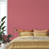 Leaping Salmon No. 117 Coral Pink eco paint bedroom image