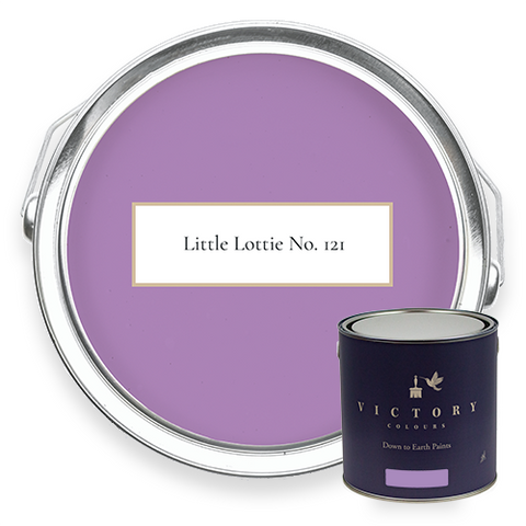 Little Lottie No. 121 lilac paint Paint tin duo