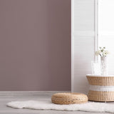 Pompeii reddish pink eco paint from Victory Colours and Addicted to Patterns. Harmony Collection Room image