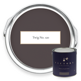 Twig No. 120 Brown Eco Paint paint tin duo