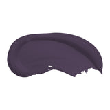 Swatch of About Damson dark purple eco paint