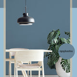 Room painted in Agapanthus blue eco paint
