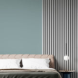Room painted in Aquarium deep duck egg blue eco paint