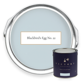 Victory Colours Blackbird's Egg No. 22 eco paint with tin