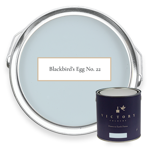 Victory Colours Blackbird's Egg No. 22 eco paint with tin