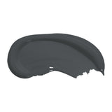 Swatch of Cannonball dark grey eco paint