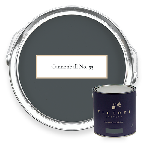 Victory Colours Cannonball No. 55 eco paint with tin