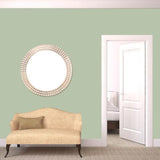 Room painted in Cloud Tree pale green eco paint