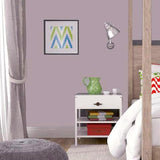 Room painted in Crocus Field lilac eco paint