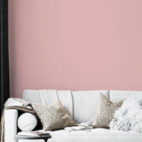 Room painted in Cyclamen pink eco paint