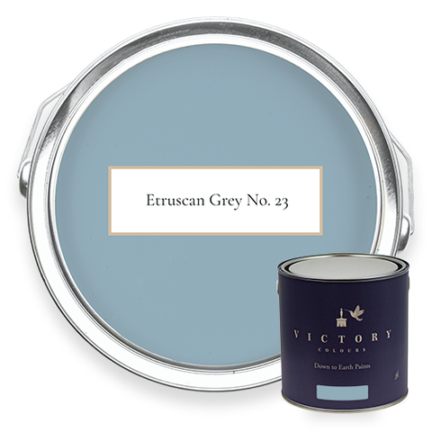 Victory Colours Etruscan Grey No. 23 eco paint with tin