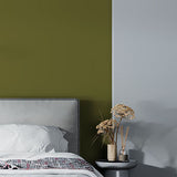 Room painted in Freaky Leaves green eco paint