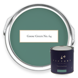Victory Colours Goose Green No. 64 eco paint with tin