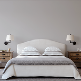 Room painted in Koala Bear silvery grey eco paint