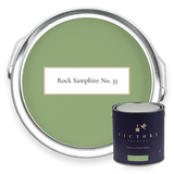 Victory Colours Rock Samphire No. 35 eco paint with tin