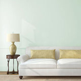 Room painted in Serenity pale duck egg blue eco paint
