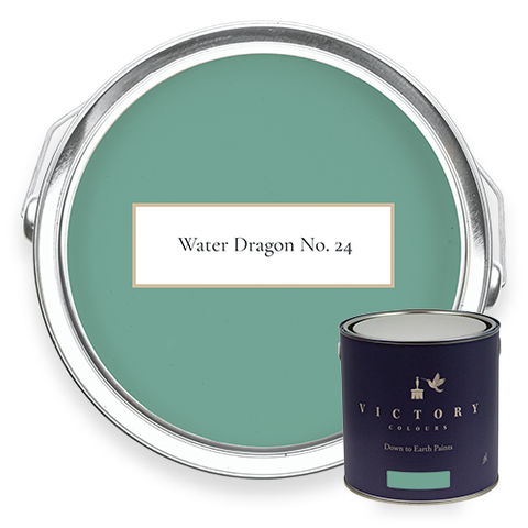 Victory Colours Water Dragon No. 24 eco paint with tin